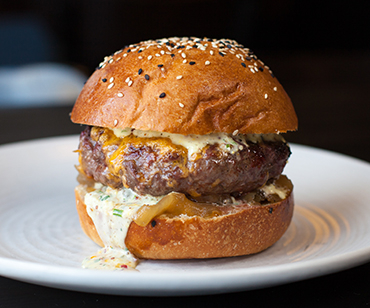 Heritage Steak Burger - Executive Chef Guy Meikle, Heritage Restaurant & Caviar Bar