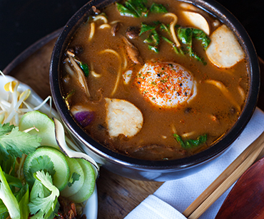 Pork Ramen - Executive Chef Guy Meikle, Heritage Restaurant & Caviar Bar